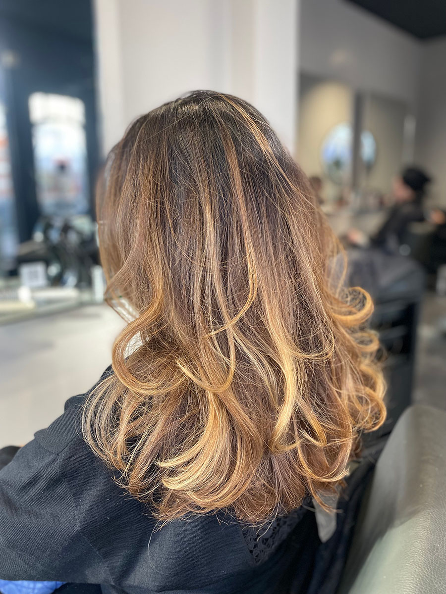 Stylen, balayage
